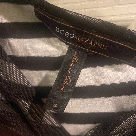 MBCBGMaxAzria One Shoulder Sheath Dress - Picture 3 of 4